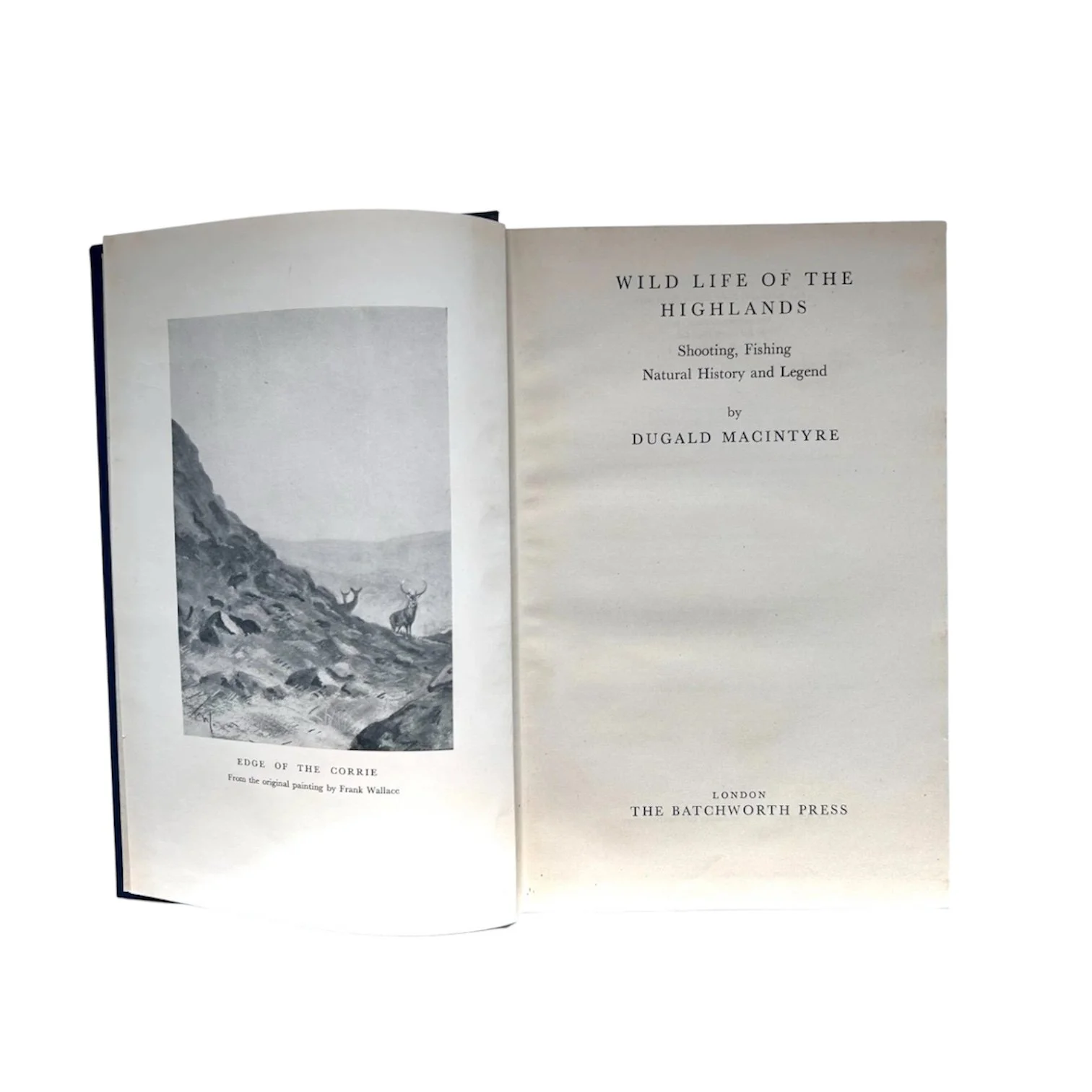 Wild Life of the Highlands - Sporting, Shooting, Fishing, Scotland by Dugald MacIntyre 1950.jpg