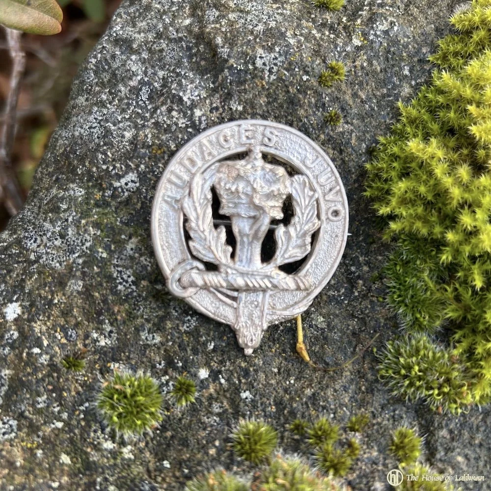 Buchanan Clan 1950's Scottish Bonnet Badge. .jpeg