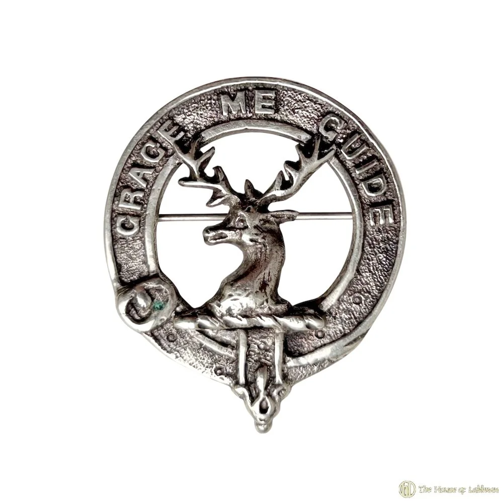 Forbes Clan Vintage Crest Bonnet Badge.jpg