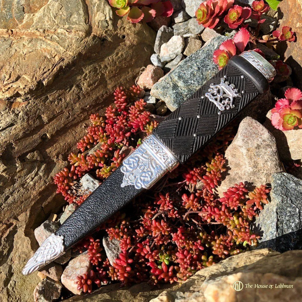 Argyll & Sutherland Highlanders Officers Sterling Silver Sgian Dubh