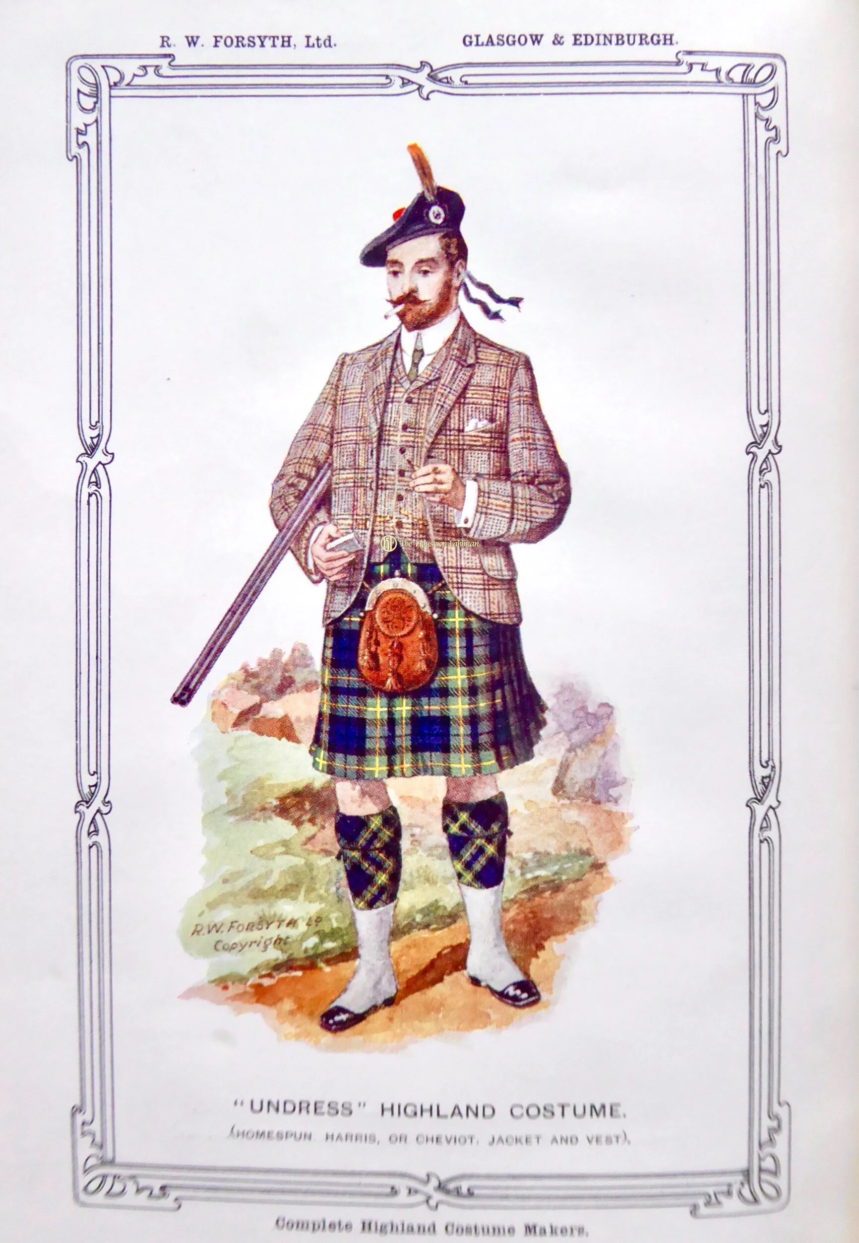 forsyth tartan kilt
