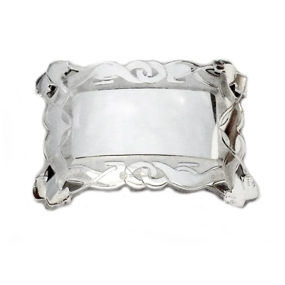 Sterling Silver Zoomorphic Pierced Kilt Buckle