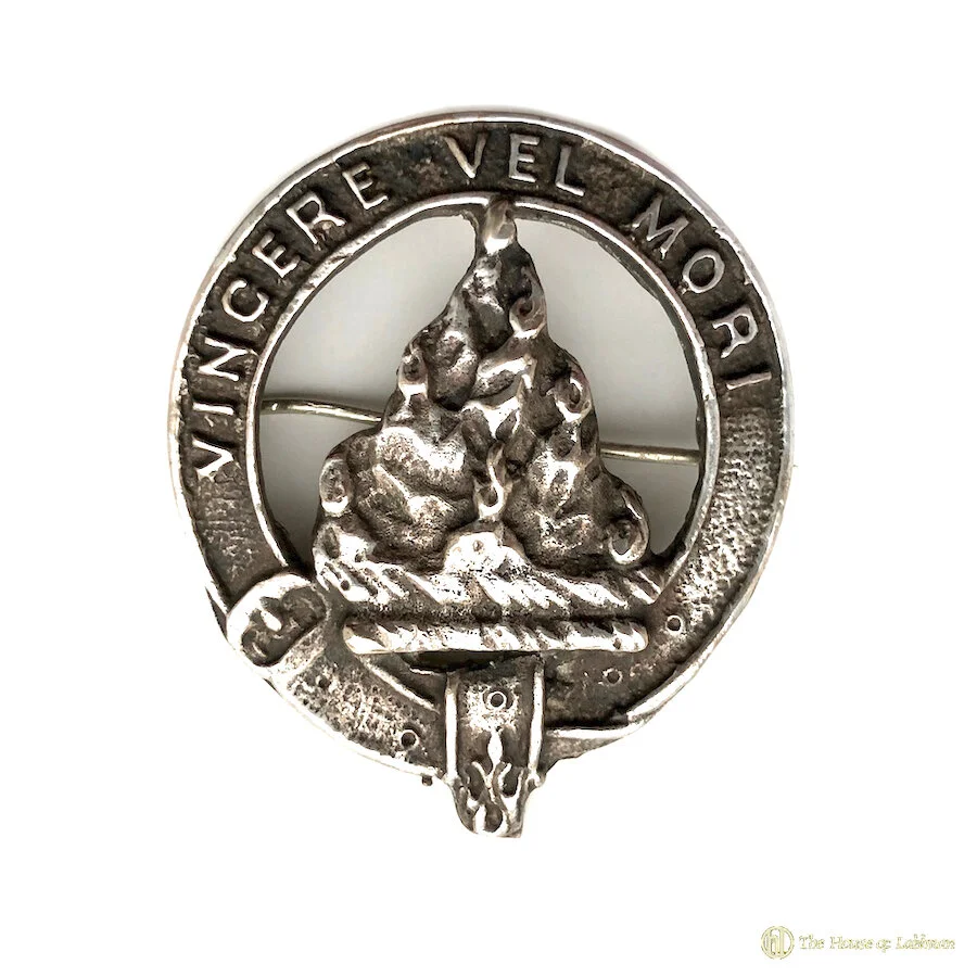 MacNeil Clan Crest 1920's Vintage Bonnet Badge