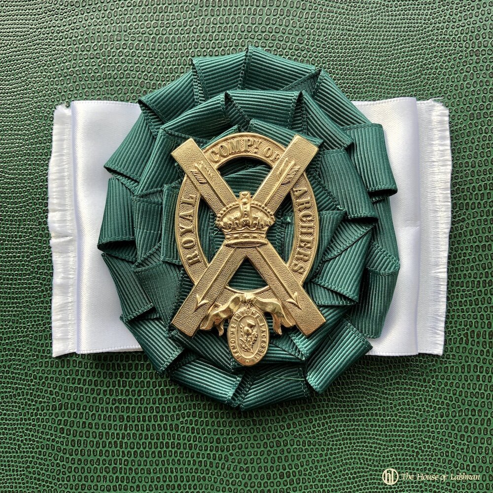 Scottish Royal Company of Archers Bonnet Badge - Cockade