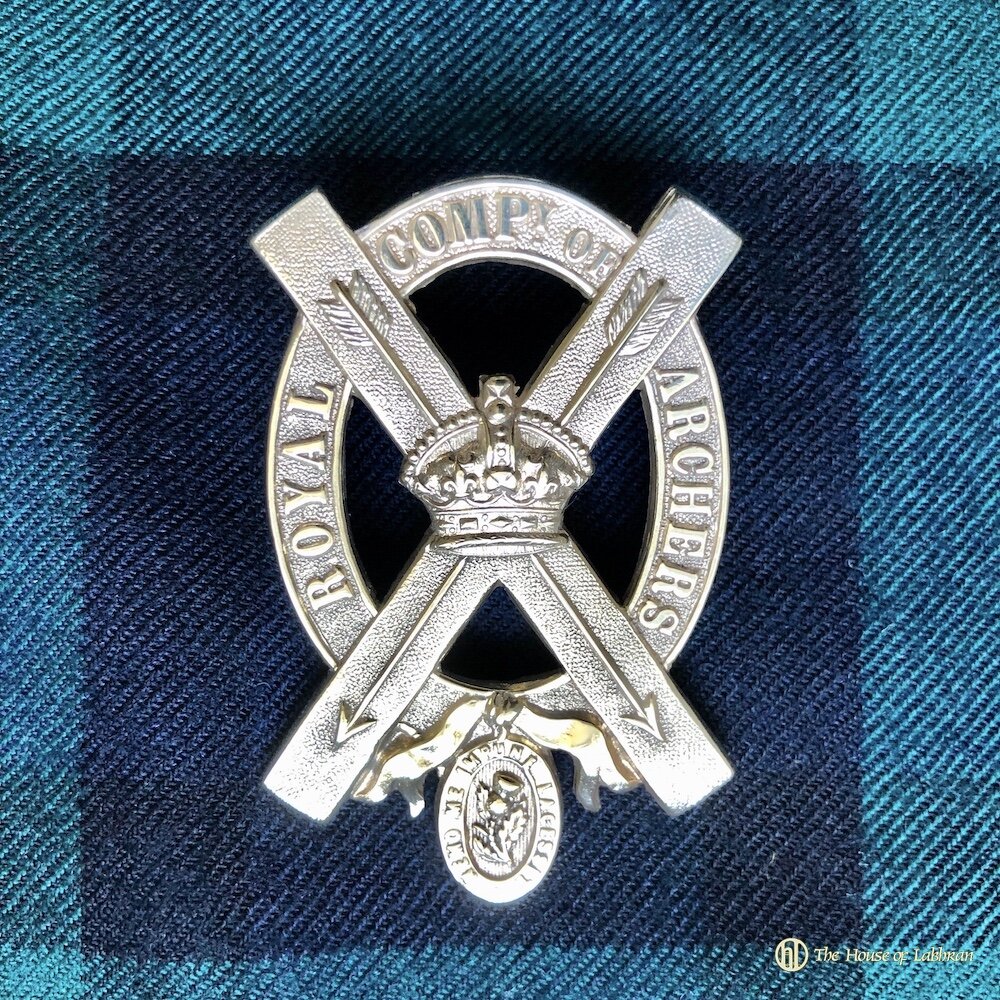 Scottish Royal Company of Archers Bonnet Badge