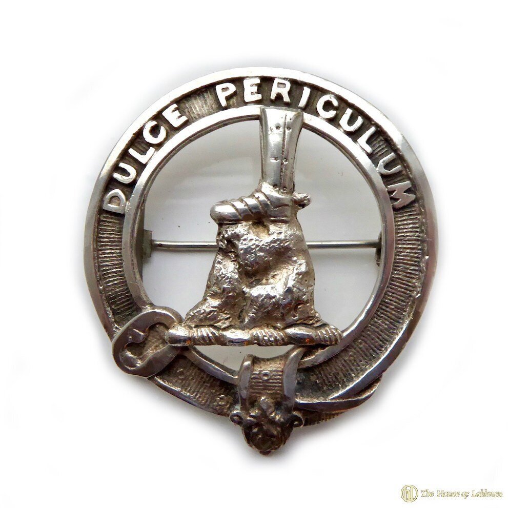 MacAulay Clan 1930’s Crest Glengarry - R G Lawrie Bonnet Badge