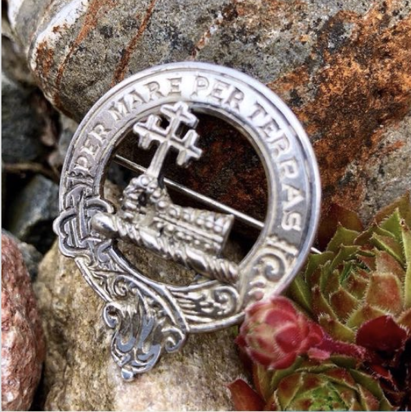 MacDonald Inverness Silver Clan Badge