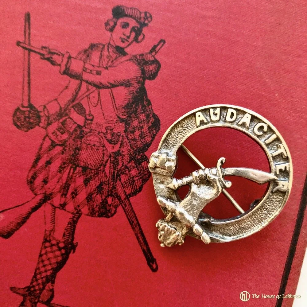 Buchanan Clan - Family 1920's Scottish Bonnet Badge