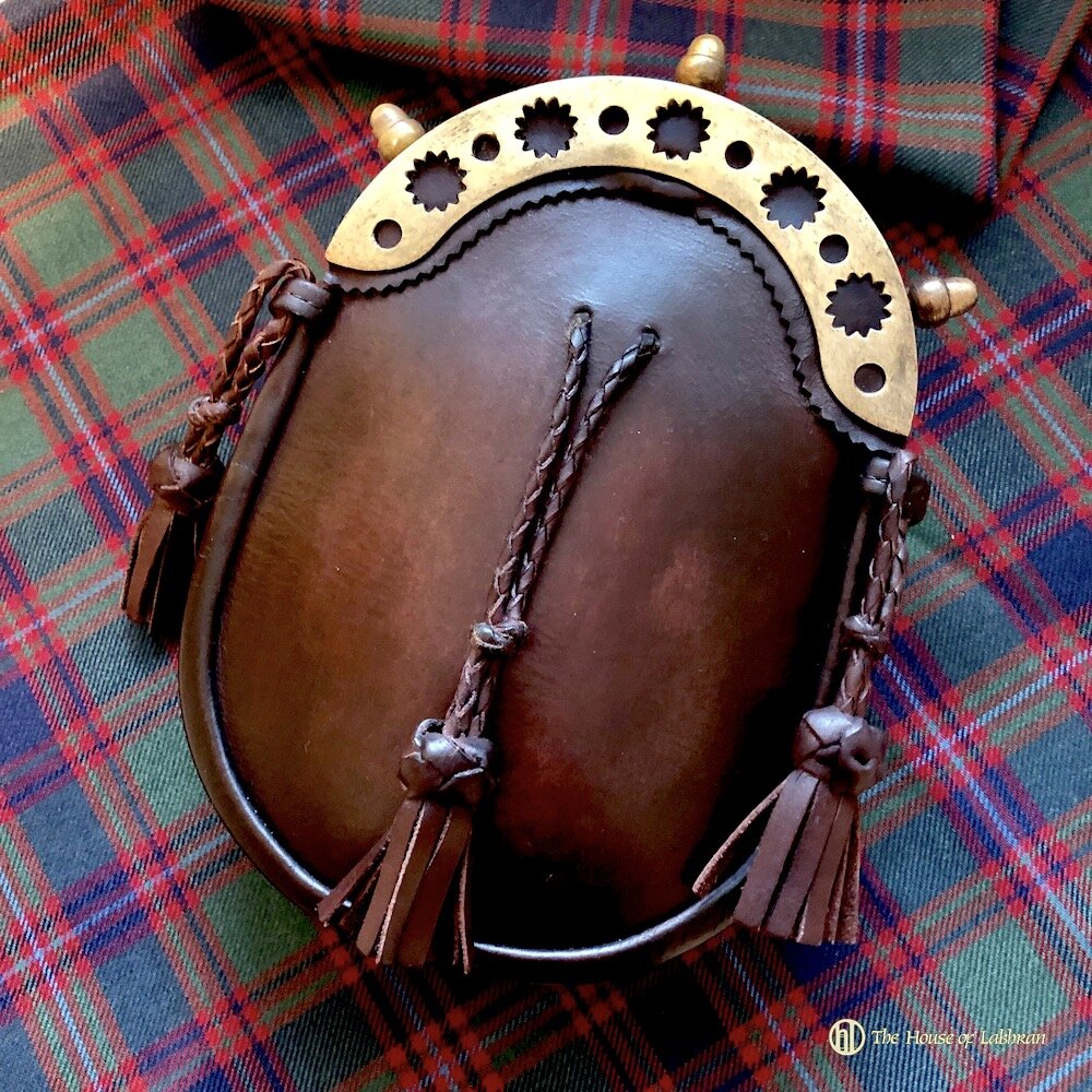 Regiment of Scotland Highland Sporran Kilt Tasche Bag Cantle Mint British Riser
