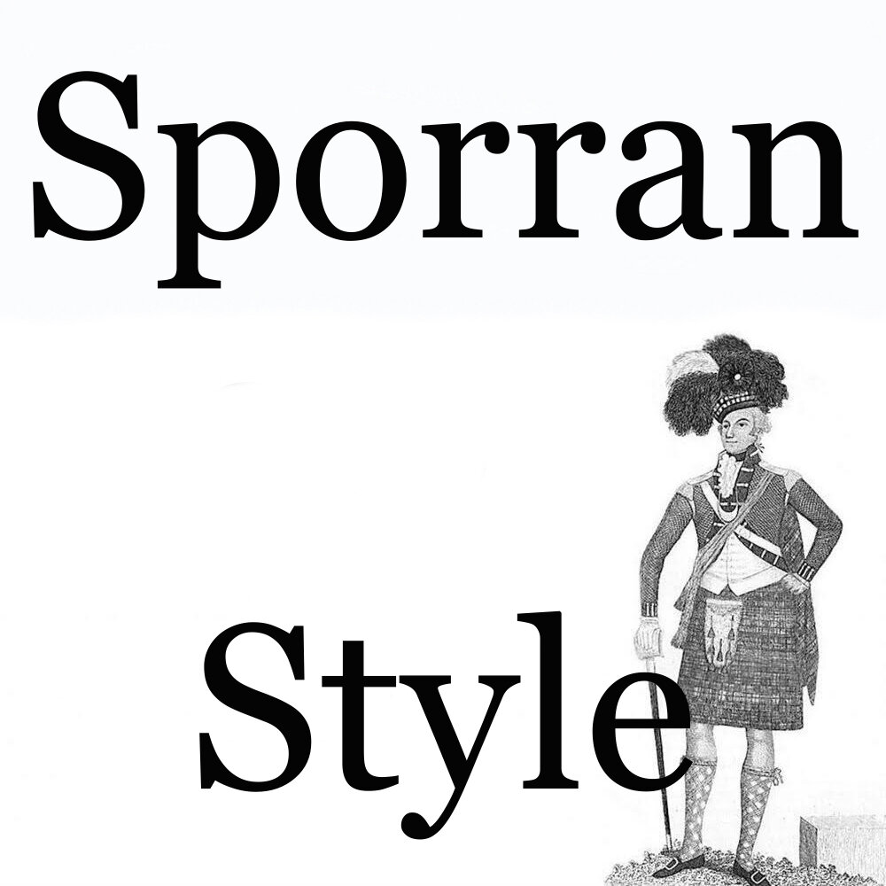 Scottish antique and bespoke sporrans