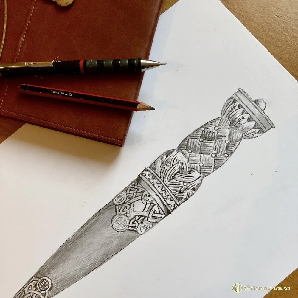 Recreating Balmoral Highlanders Silver Sgian Dubh