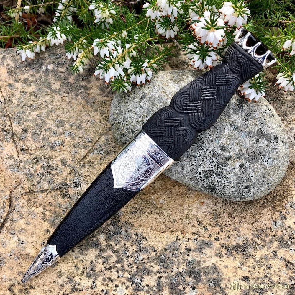 Silver Thistle Sgian Dubh (Copy)