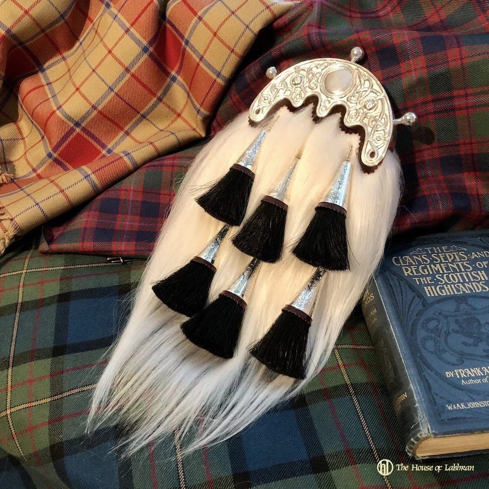 Bespoke Scottish Goat's Hair Dress Sporrans