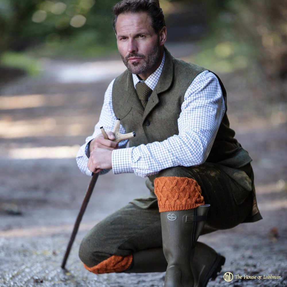 House of Cheviot shooting socks and kilt hose