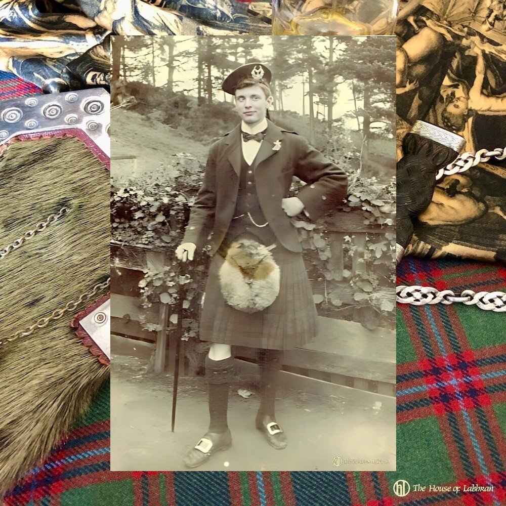 A young Highland gentleman circa 1890's