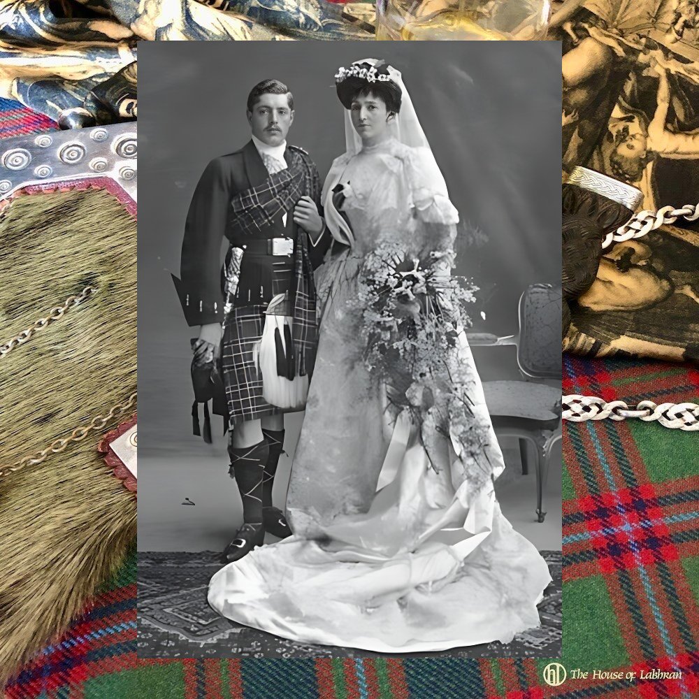 Victorian High Society Highland Dress Wedding Attire