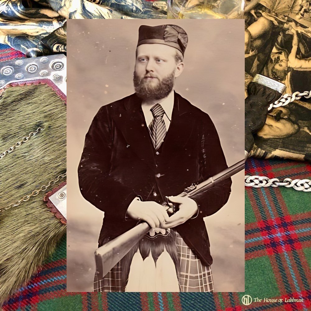 An Aberdeen photograph of a Victorian gentleman in a fine velvet jacket