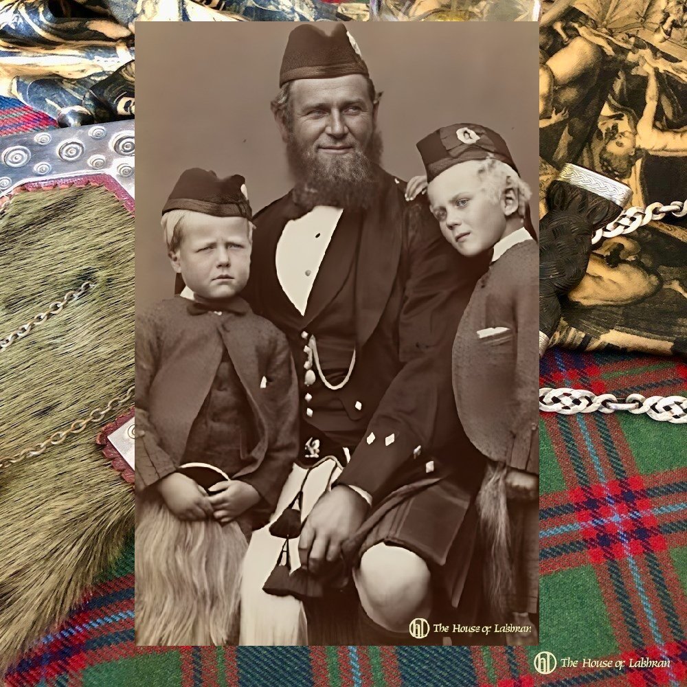 William Brown and his sons Albert and John Balmoral 1878