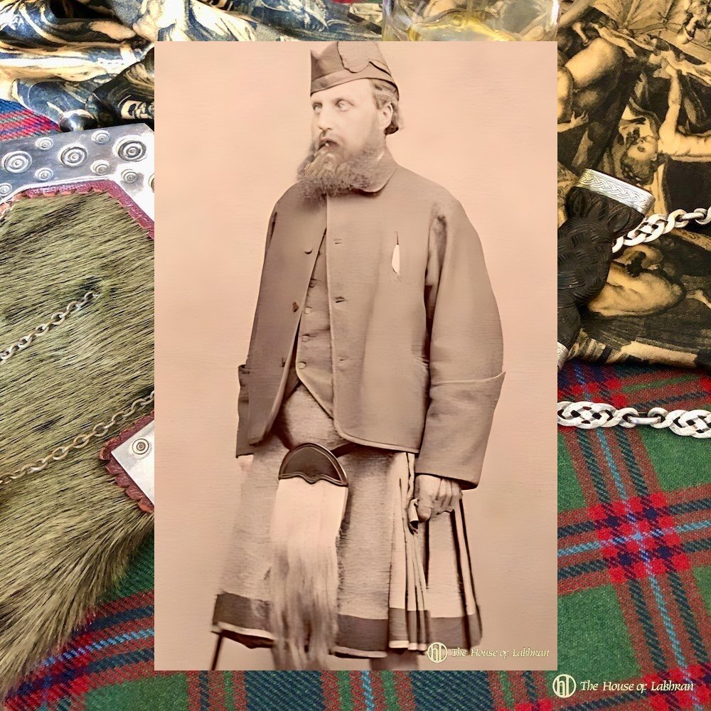 An interesting 1860's variation on a tweed kilt