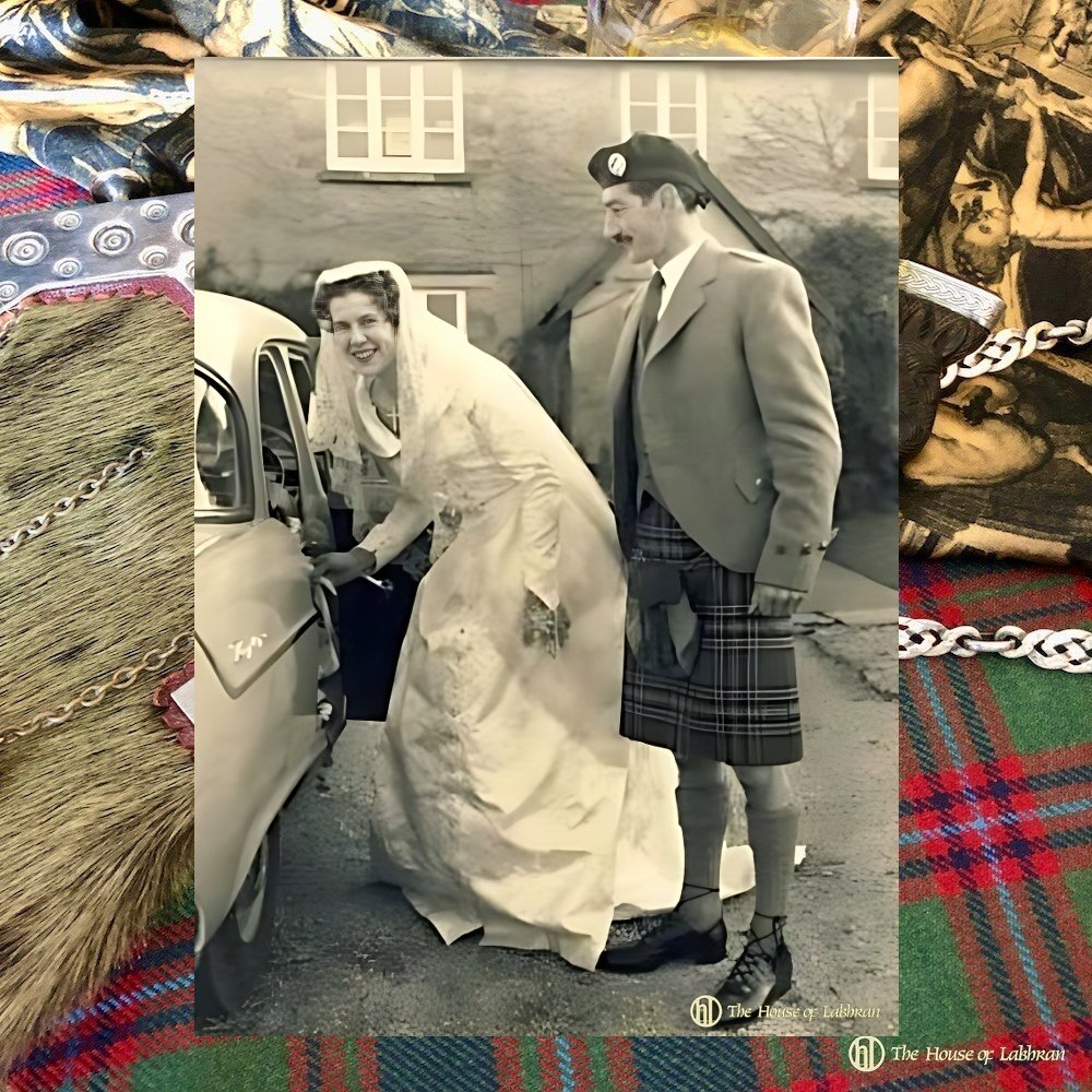 1950's wedding kilt style