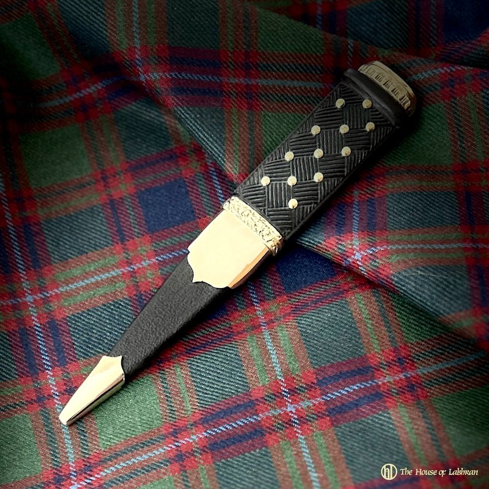 Hand Crafted Brass Highlanders Sgian Dubh