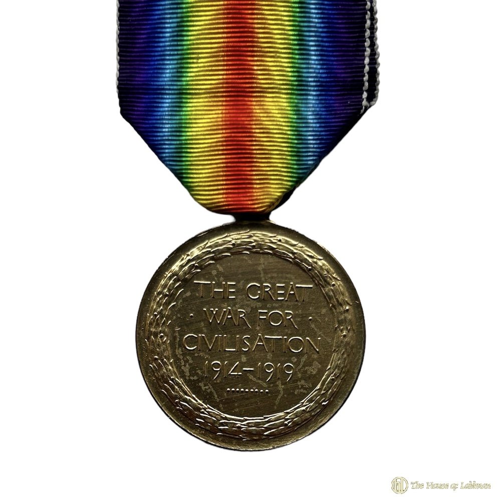 victory medal WW1 Black Watch ( Royal Highlanders ) OR's Medal Group -  Issued to Private Percy McKay.jpg