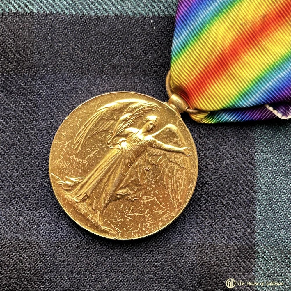 victory WW1 Black Watch ( Royal Highlanders ) OR's Medal Group -  Issued to Private Percy McKay.jpeg