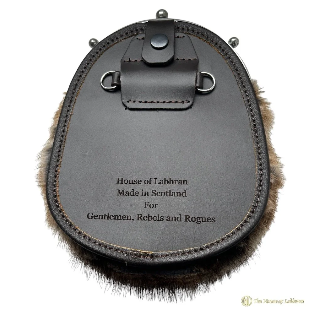 Brown Musquash Dress sporran