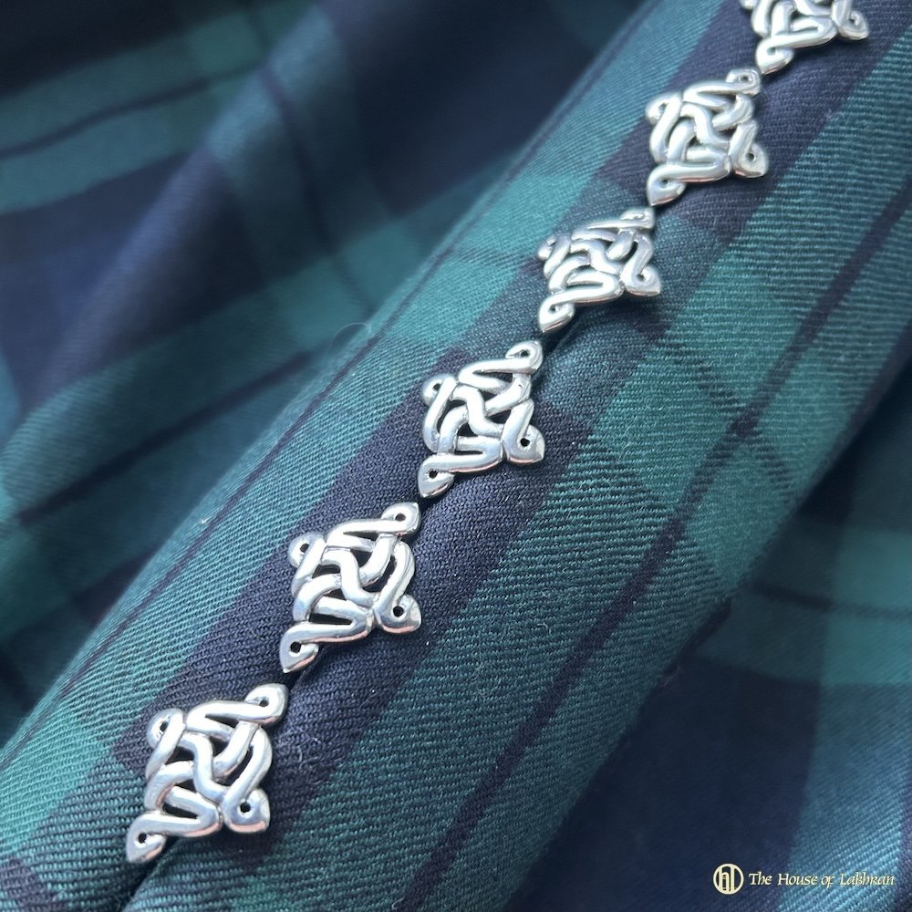 Antique Scottish Celtic Knot Buttons