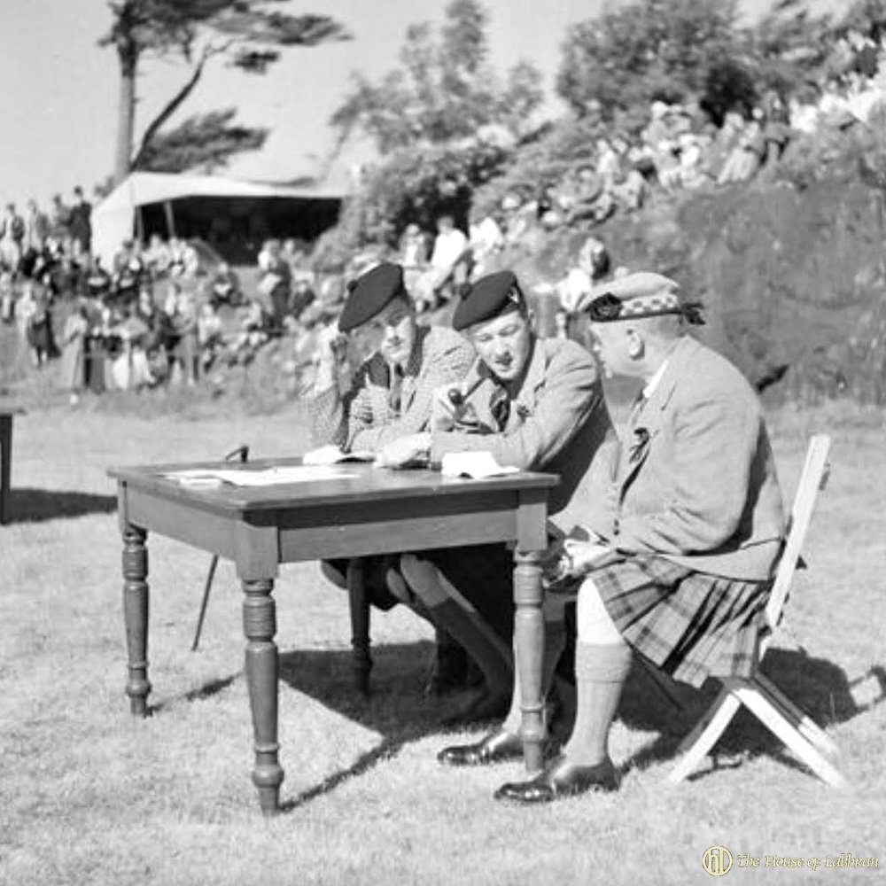Judging Piping - Highland Games 1934