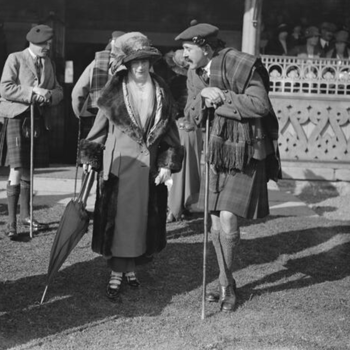 Lady Marjorie Mackenzie and Mr Seton Gordon 23rd September 1923