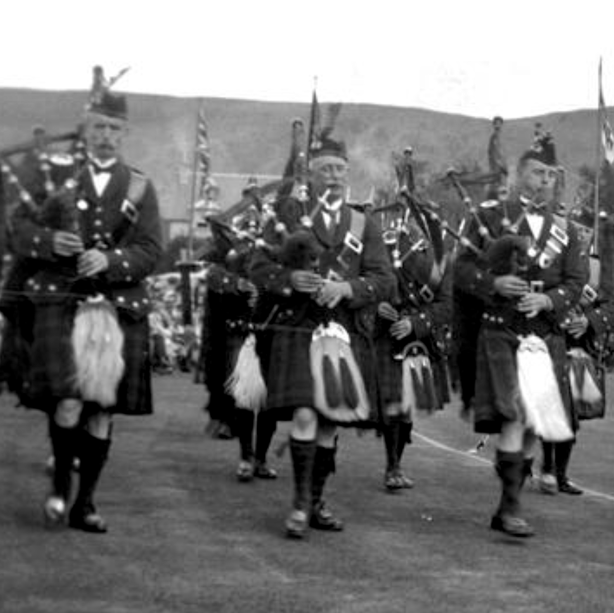 Highland Games Pipe Band 1935