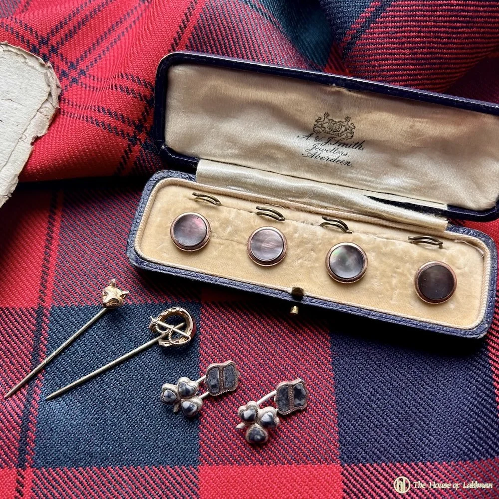 Vintage gentleman's dress accoutremets