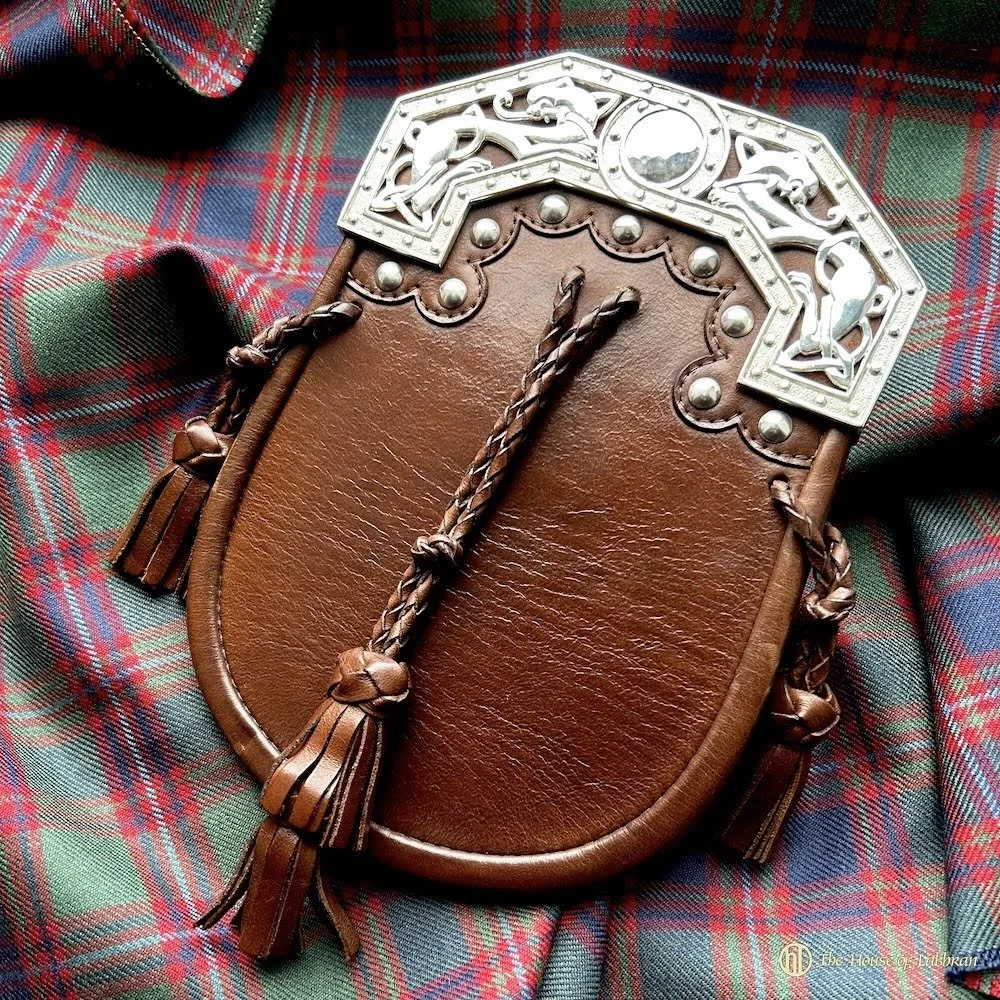 Bespoke silver sporrans