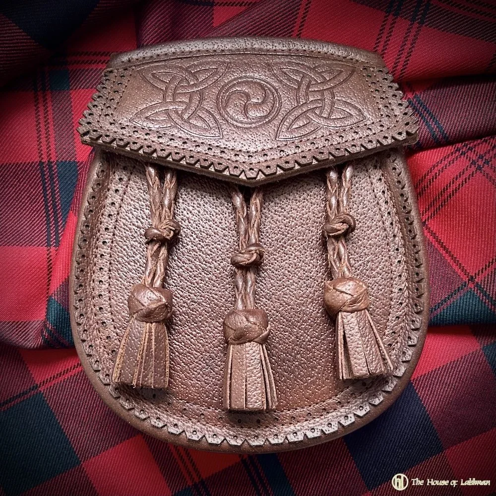 1910 Pattern Leather Sporran