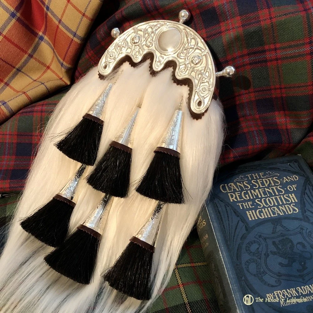 silver bespoke sporran