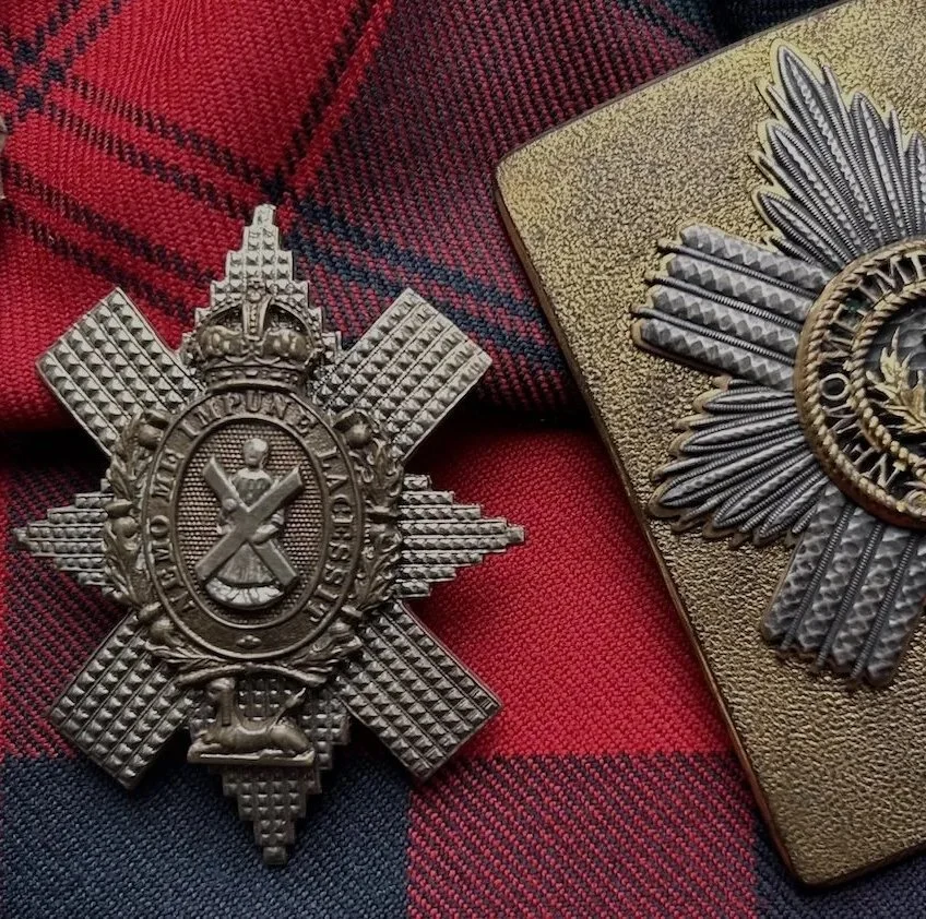 Scottish Regimental Militaria Accoutrements & Insignia