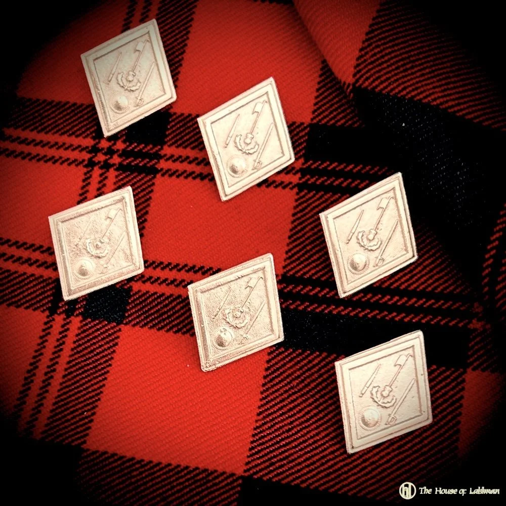 tartan Georgian Pattern Highland Revival Pattern Solid Silver Kilt Doublet Buttons.jpeg