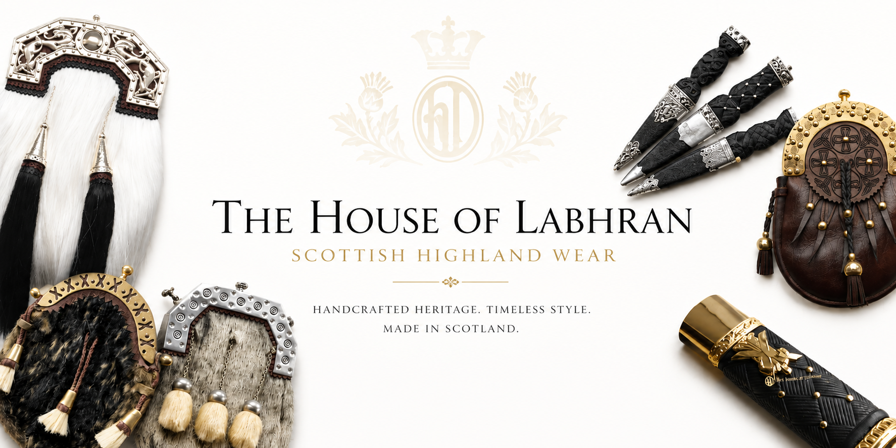 House of Labhran Scottish Highland Wear and kilt accessories