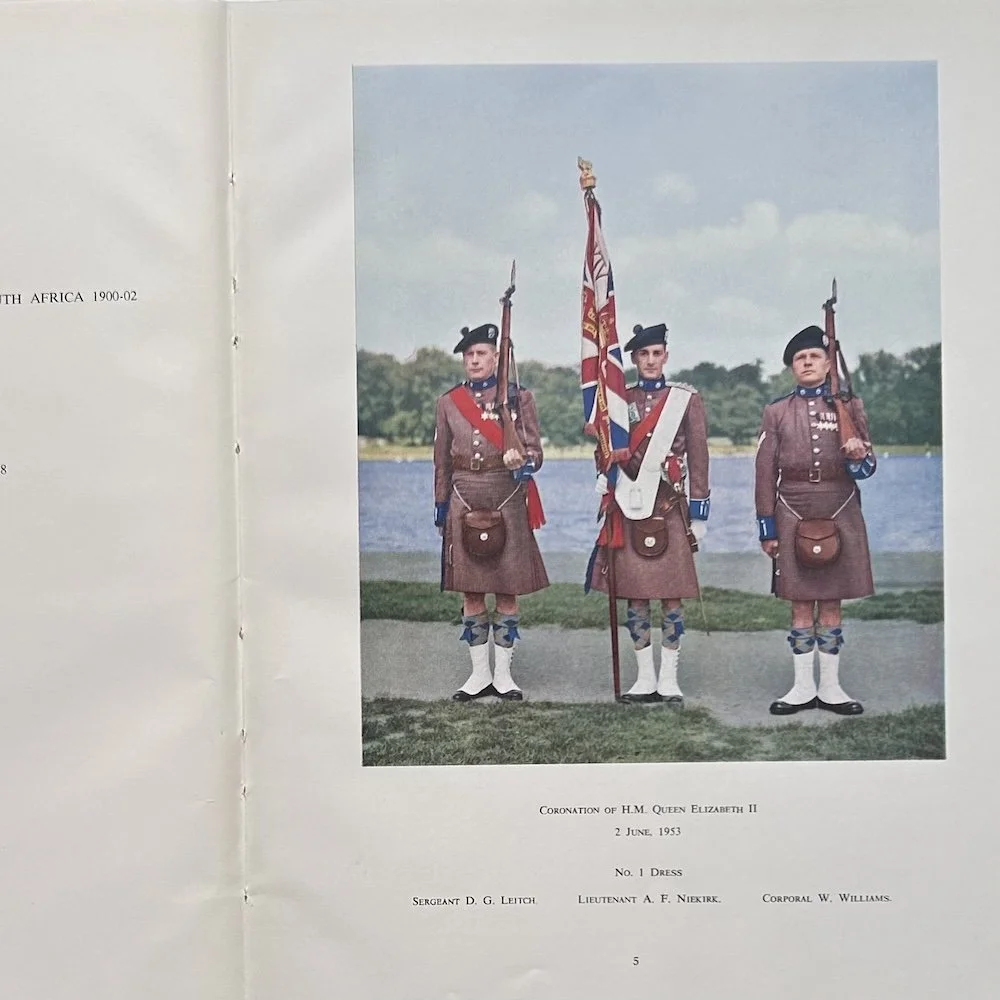 London Scottish Regimental Book. .jpeg