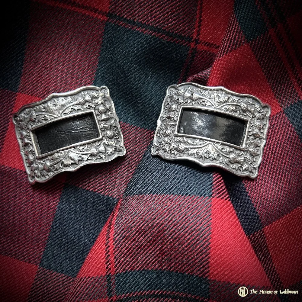kilt Vintage 1950's Brogue Thistle Shoe Buckles.jpeg