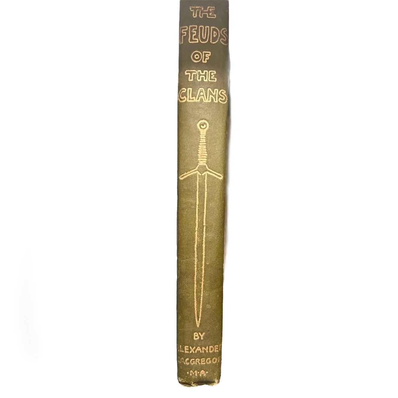 spine The Feuds of the Clans - Vintage Book .jpg