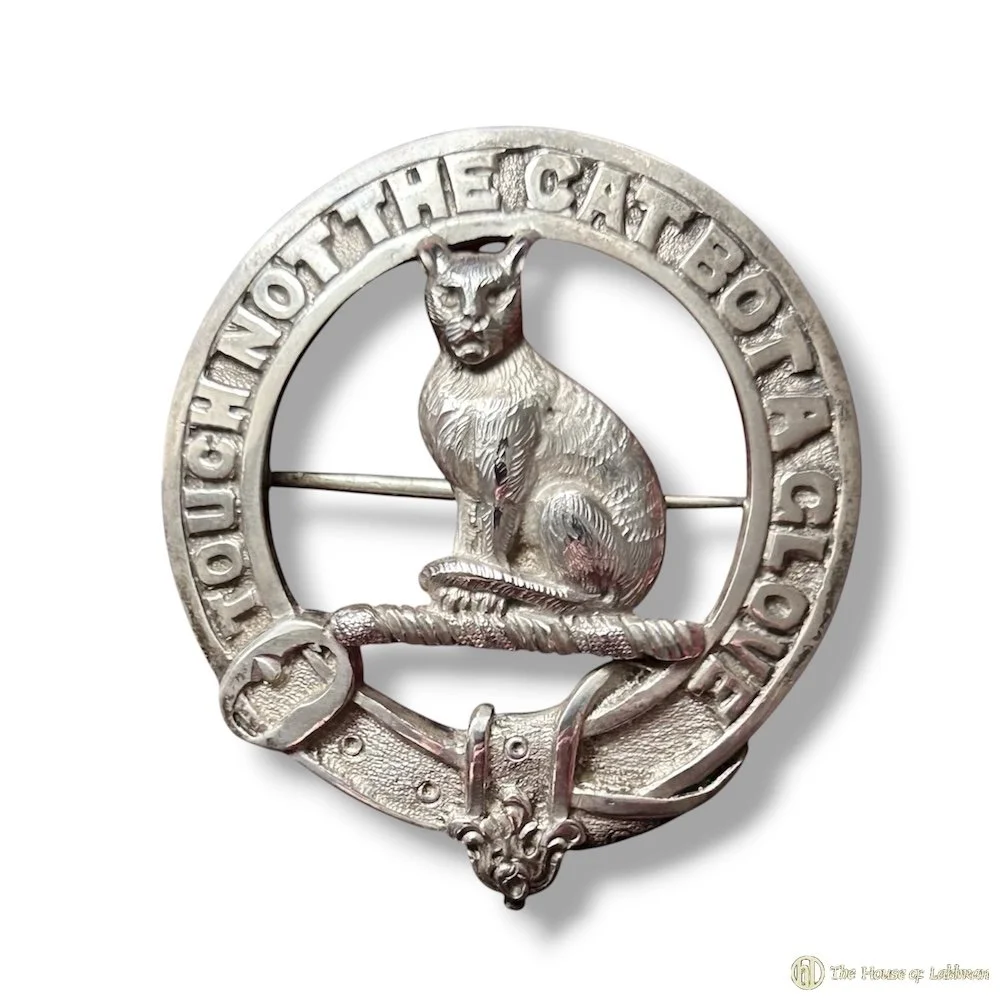 Macpherson Clan Crest – Sterling Silver Bonnet Badge.jpg