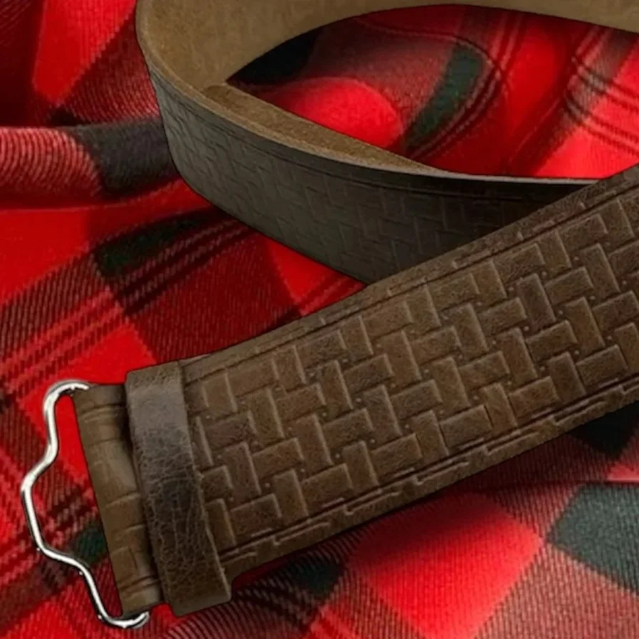 Bespoke Scottish kilt belts and sporran chains