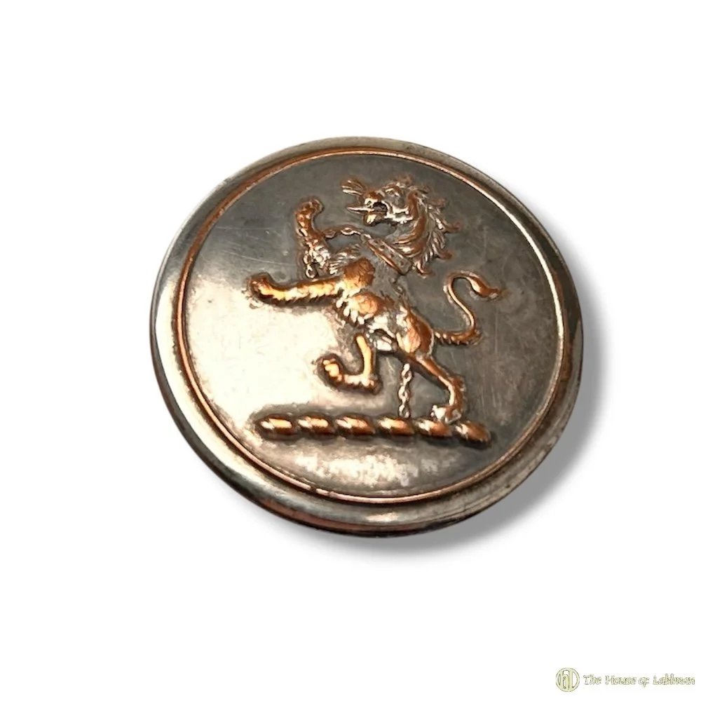 Antique Scottish Lion Rampant Waistcoat Buttons - Set of five.jpg