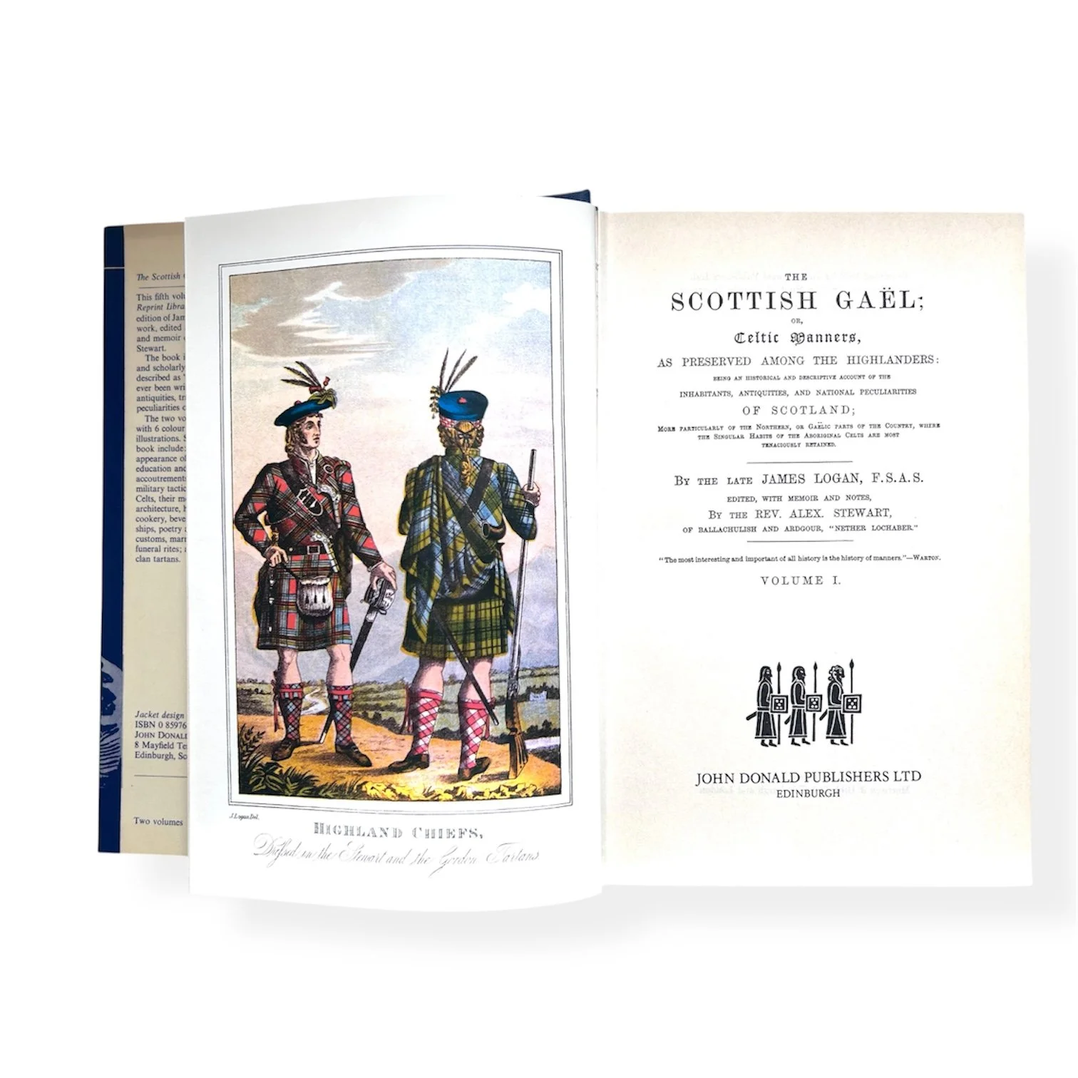 The Scottish Gael - Vol I & 2 James Logan - 1976 Reprint 1876 Edition illustrations.jpg
