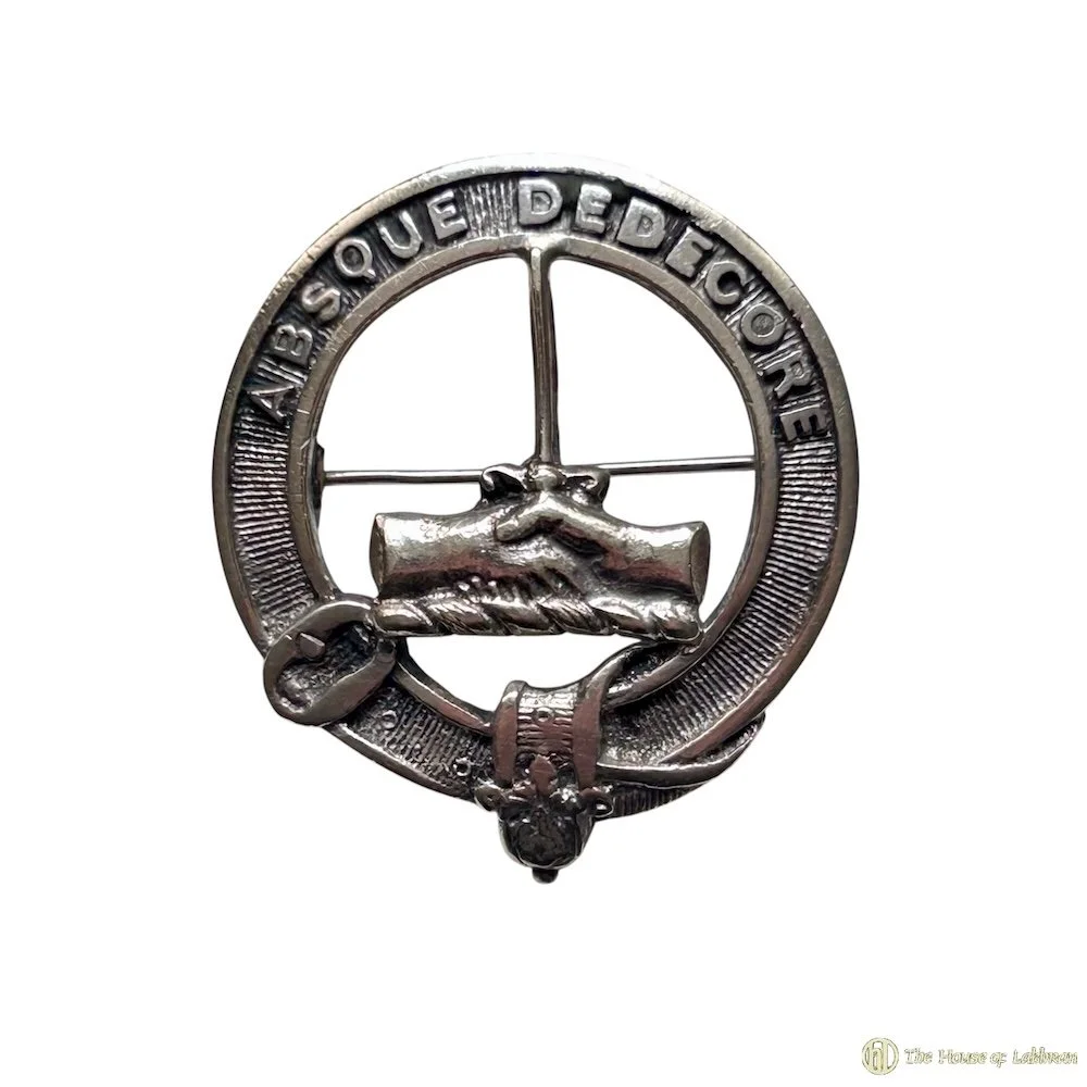 Napier Clan 1930’s Vintage Scottish Glengarry - Bonnet Badge