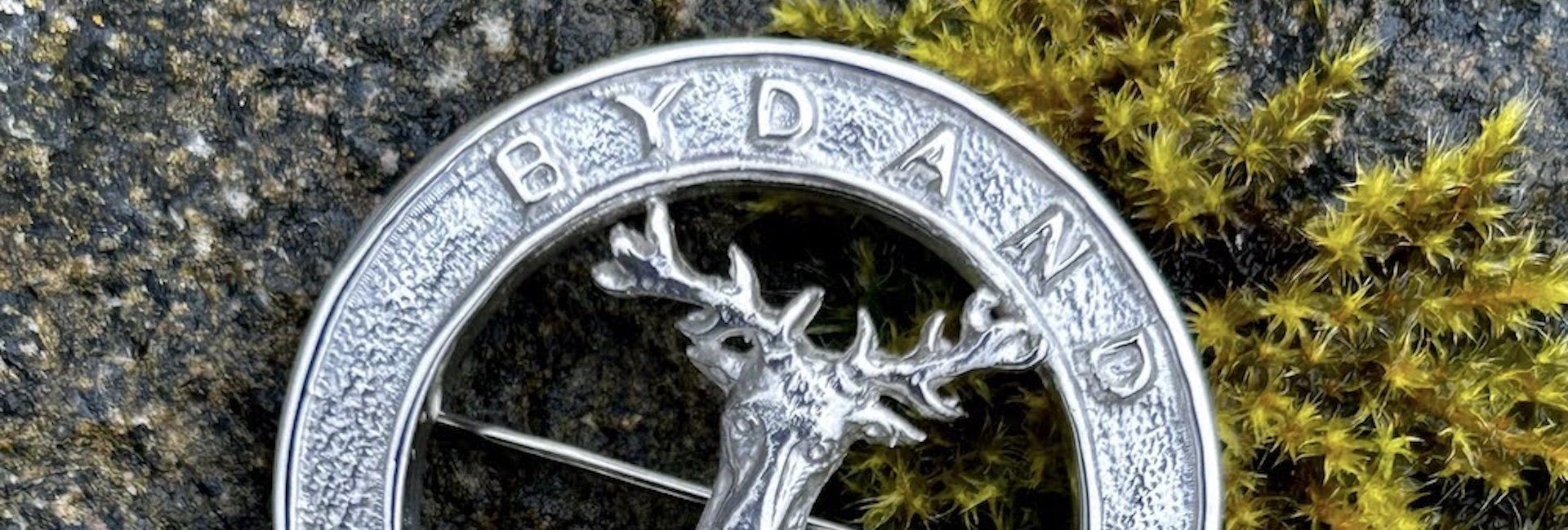 scottish sterling silver clan badges