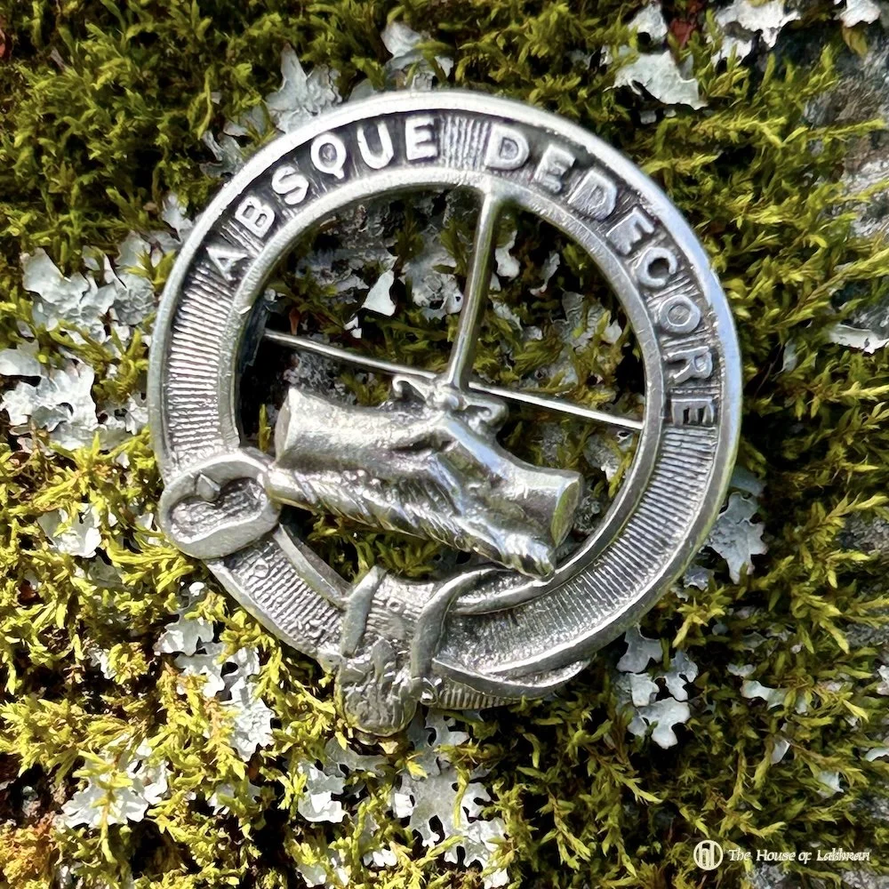 Napier Clan 1930’s Vintage Scottish Glengarry - Bonnet Badge