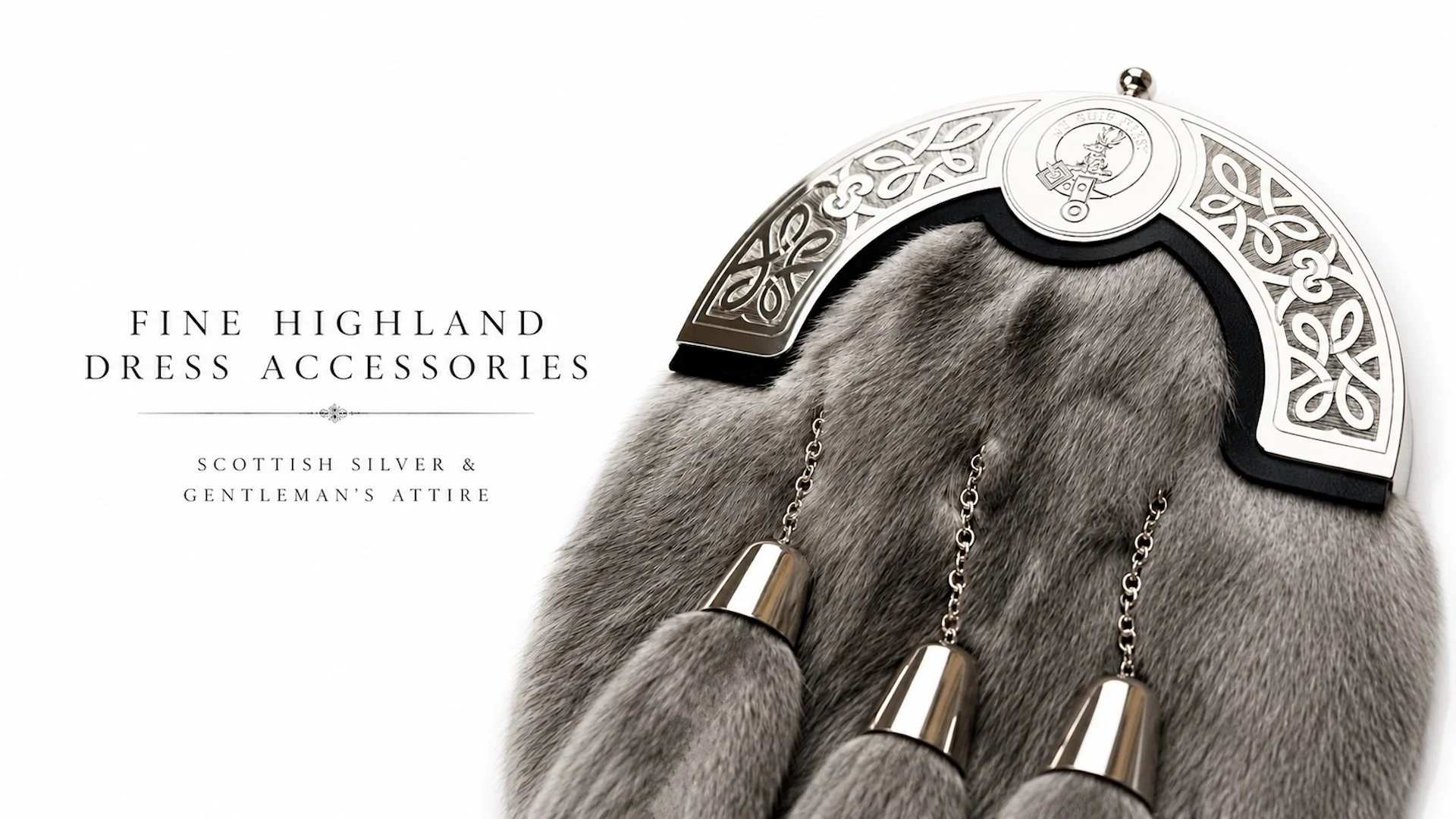 Scottish silver gentleman's accessories